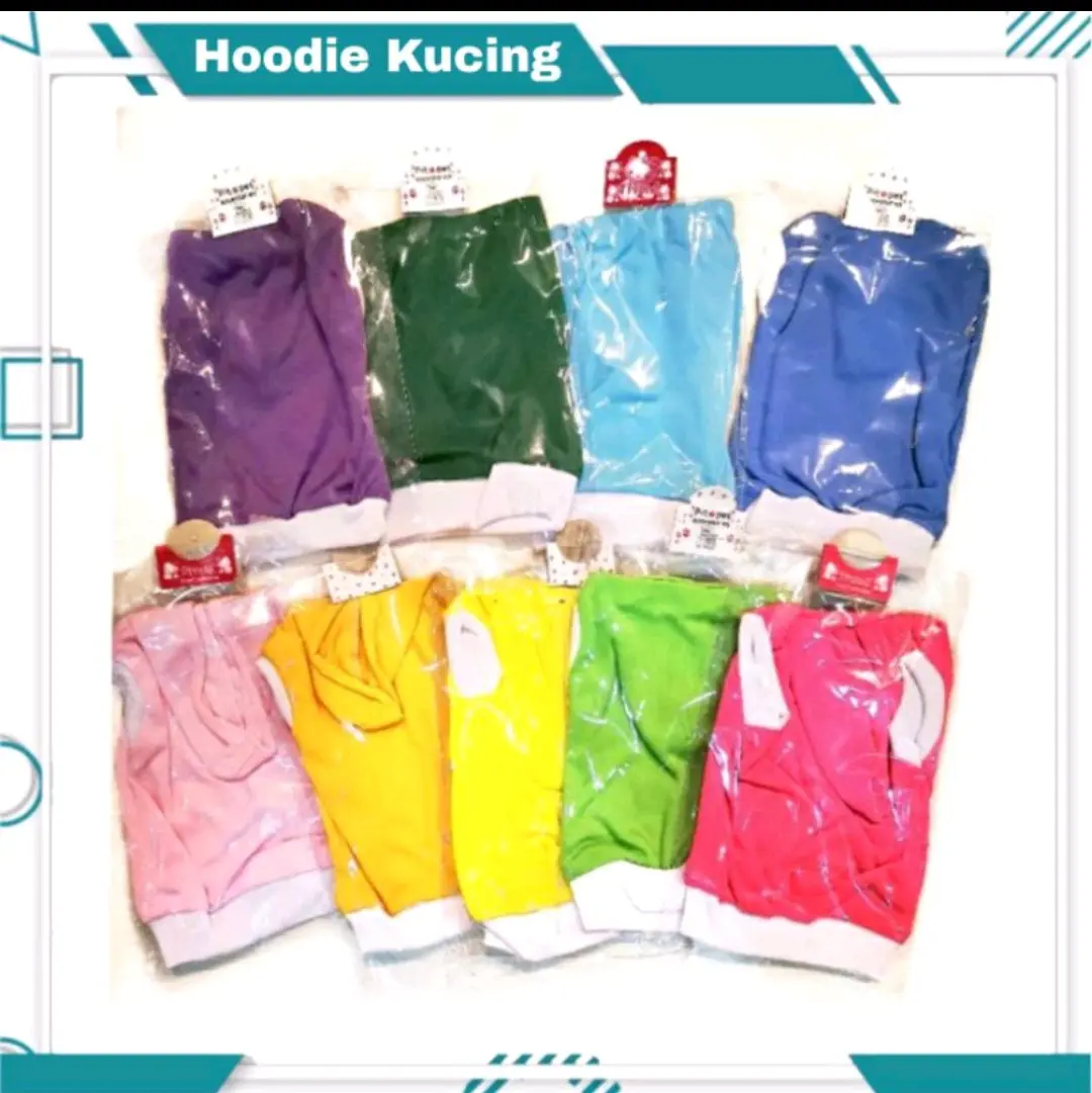 Baju Hoodie Kucing PREMIUM