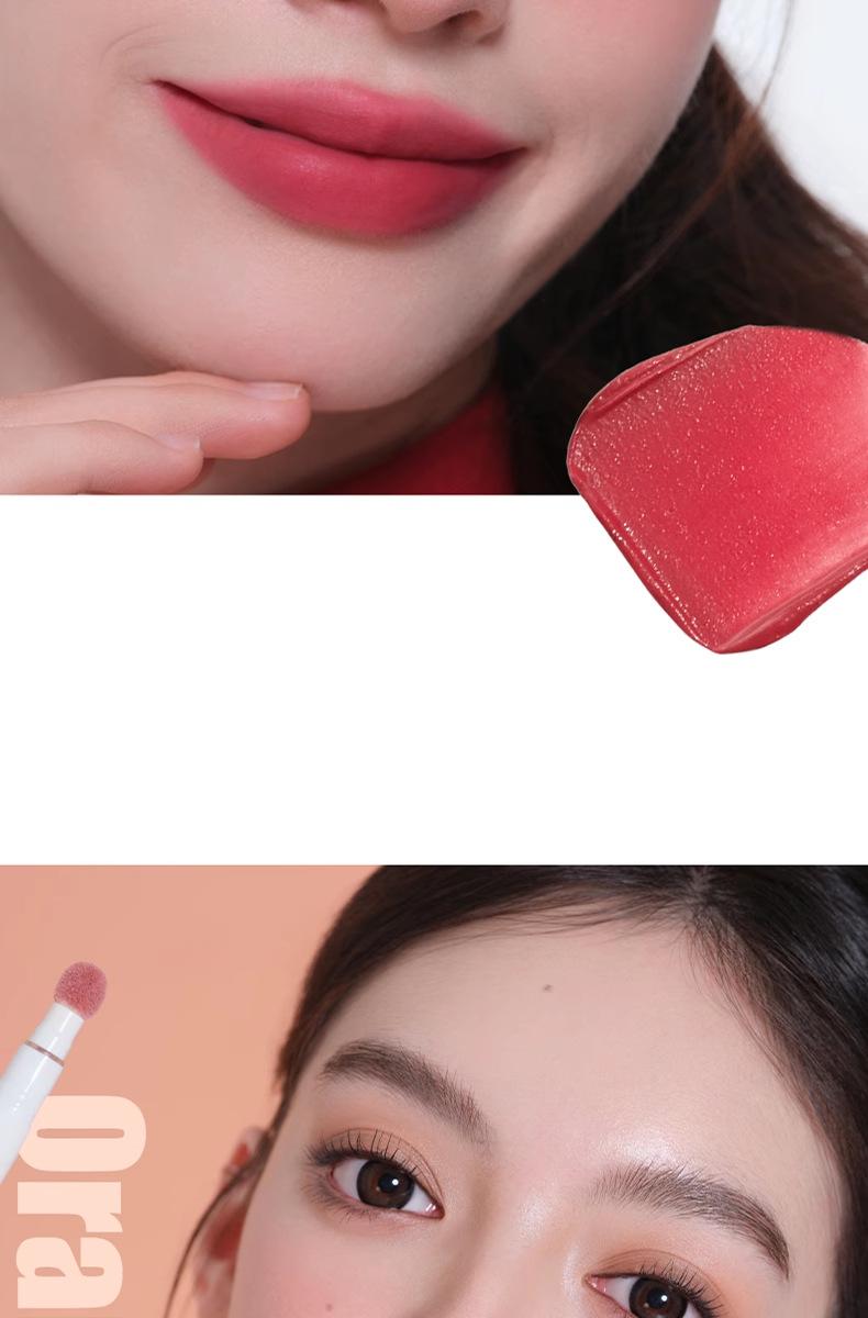 Product Introduction of #Cosmetics、#Makeup、#NewReleaseJudydoll orange lip gloss lip powder cream lip gloss hug series is not easy to stick cup matte lip clay lipstick female authentic Makeup Glossy Cosmetic#TikTokMakeupTrends、#InstaMakeup 10