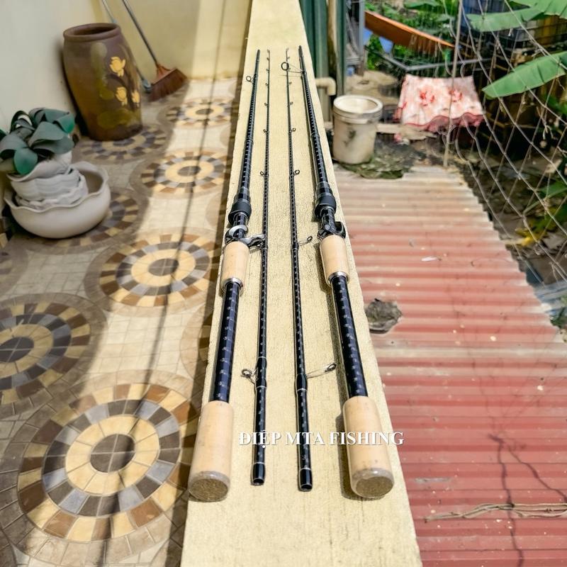 Cần Câu Cá Bắt Cá Lure trọng lượng Nhẹ Titan Master độ cứng M chuyên Đi Câu lure lóc , chẽm Fishing