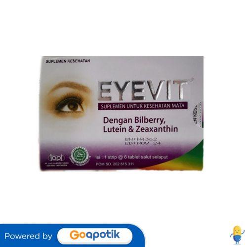 Gambar EYEVIT STRIP ISI 6 TABLET dari Apotek Given Jaya By GoApotik Kota Bekasi Tokopedia