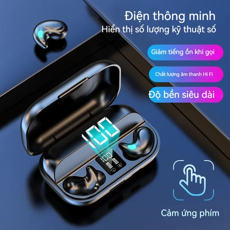 X57 Tai nghe âm thanh nổi vô hình IPX5 Tai nghe không dây chống thấm nước không dây với mic cho điện thoại Bluetooth 5.3 Tai nghe | BigBuy360 - bigbuy360.vn X57 Tai nghe âm thanh nổi vô hình IPX5 Tai nghe không dây chống thấm nước không dây với mic cho điện thoại Bluetooth 5.3 Tai nghe | BigBuy360 - bigbuy360.vn