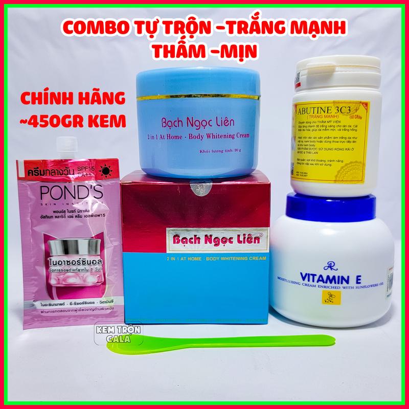 Product Introduction of (chính hãng) Combo kem dưỡng thể Bạch Ngọc Liên hỗ trợ làm đẹp da cơ thể bộ như hình 3
