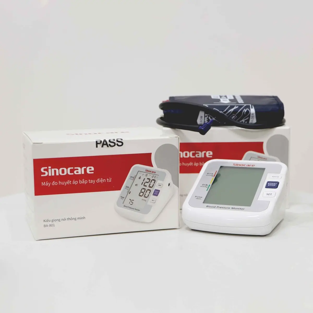 MÁY ĐO HUYẾT ÁP  SINOCARE CHÍNH HÃNG may do omron hệ  thống pnt huyet má y que thử