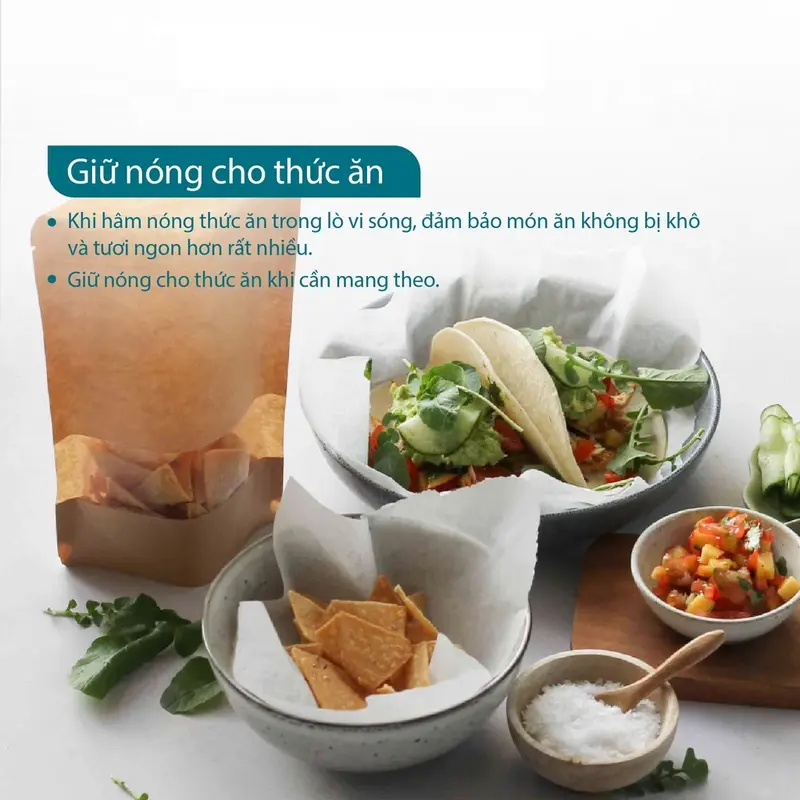 Giấy Thấm Dầu Thực Phẩm Kokusai, 240mm x 245mm (20 tờ/Gói), Thành phần từ bột giấy, An toàn, Đa năng,Thấm hút dầu mỡ cực nhanh, Thành phần từ bột giấy, Made in Japan 7