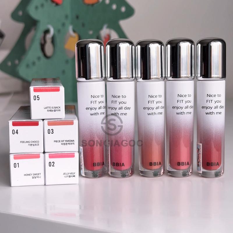 Son BBIA Water Fit Tint Son tint bóng Bbia Mukbang