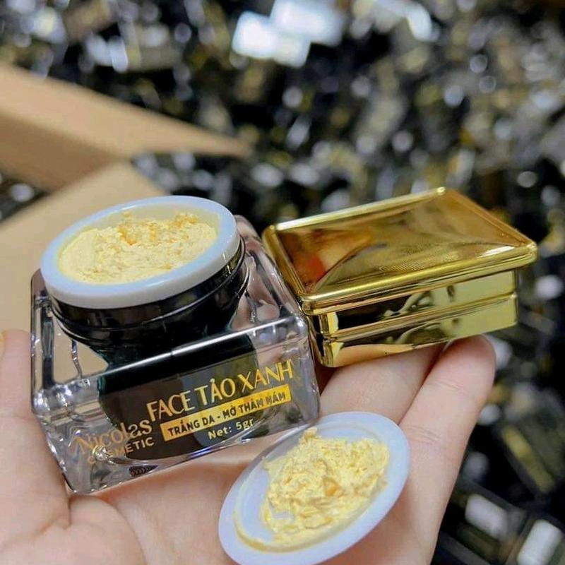 Bộ đôi Kem Face Men Tảo Xanh và Serum Tái Tạo Da Nicolas Chính Hãng - Skincare dưỡng ẩm da serum chăm sóc da làm đẹp da 1