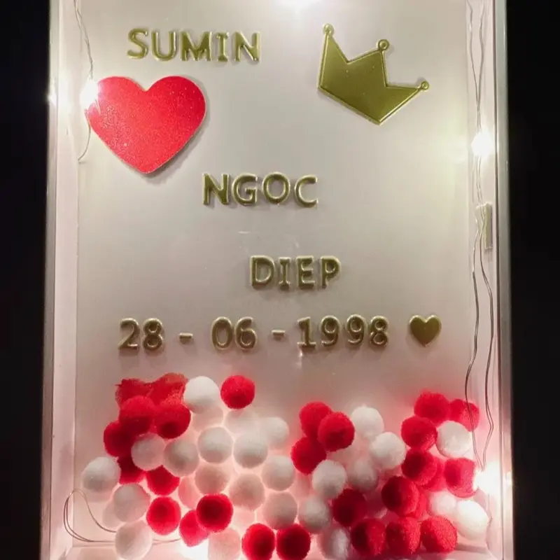 Khung hình in dấu tình yêu, Quà tặng tình yêu “Valentine’s Day” Hiện đại 4