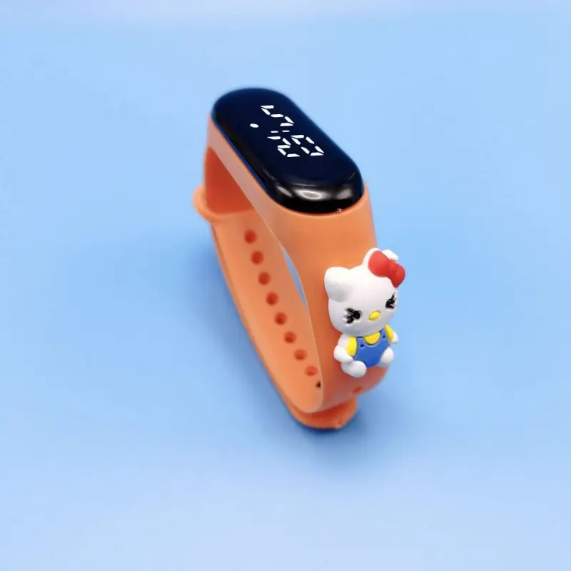 New Children Sports Smart Watch Outdoor Silicone Bracelet Electronic Watch Kids Cartoon Bracelet Digital Watches Toy Boys Girls Gift