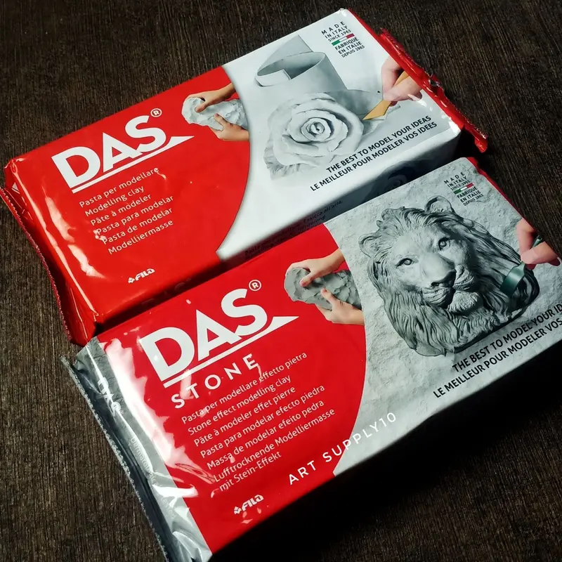 DAS MODELLING CLAY 1KG TEMBIKAR / MALAM 1000GR AIR DRYING 1