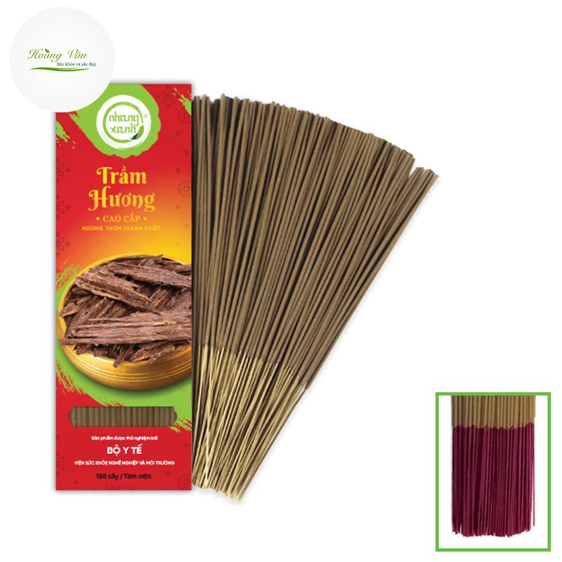 Nhang Xanh Trầm Hương Cao Cấp - Hộp 100 gram