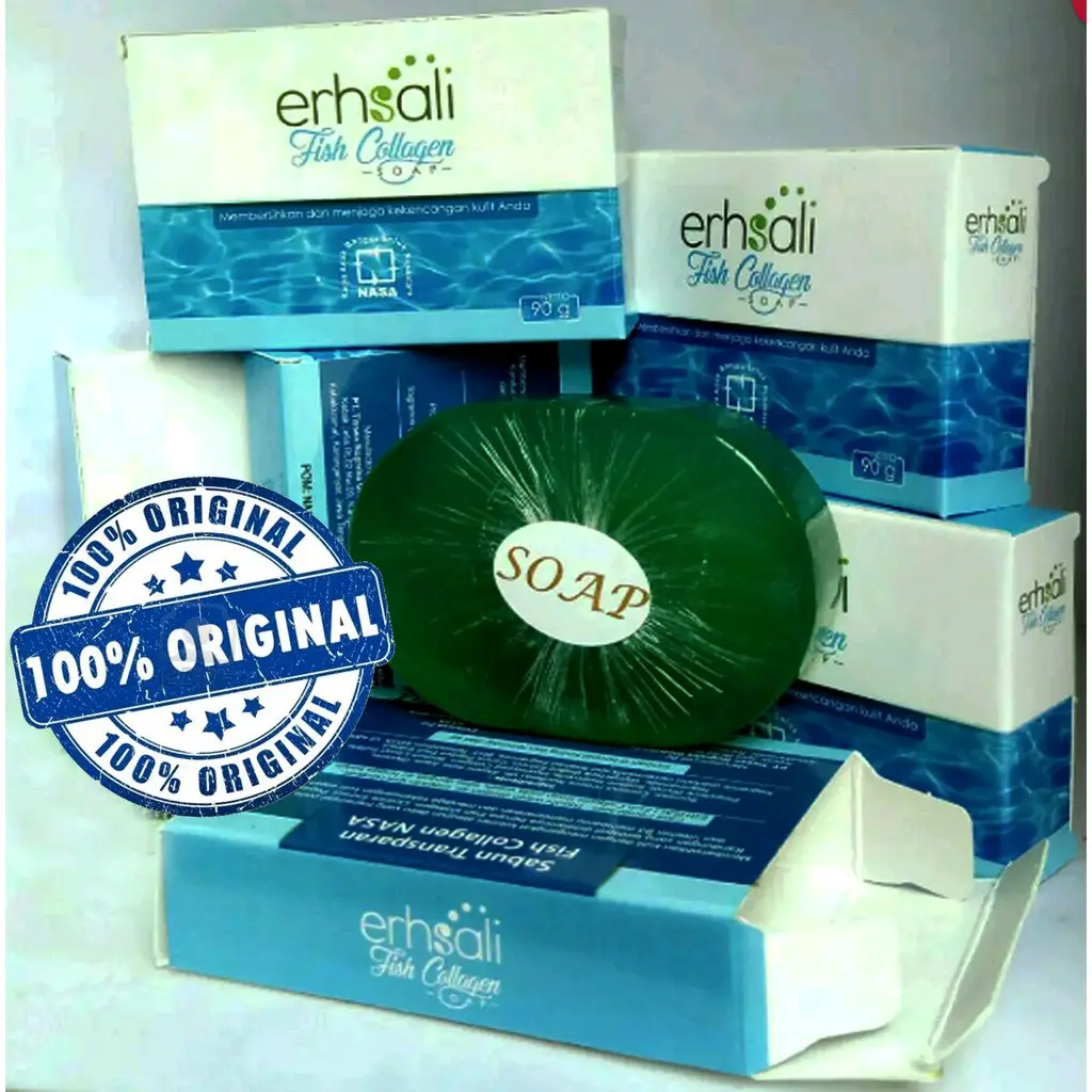 Sabun ershali fish collagen