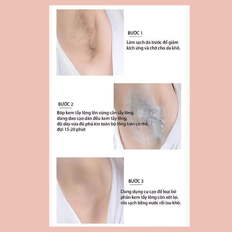 (COMBO 2) Kem Tẩy Lông OTOU Toàn Thân Nách, Tay 120G | Wax Lông An Toàn, Không Đau, Không Kích Ứng, Dành Cho Mọi Loại Da, Dùng Cho Cả Nam Và Nữ 5