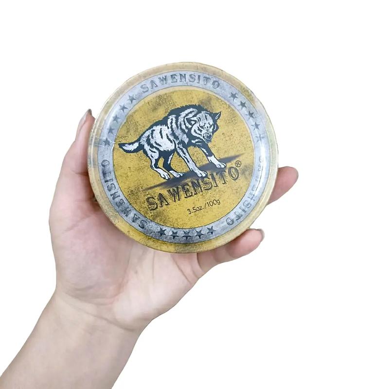 Sáp vuốt tóc SAWENSITO sói vàng , sáp clay giữ nếp tóc hương thơm Nữ Women
