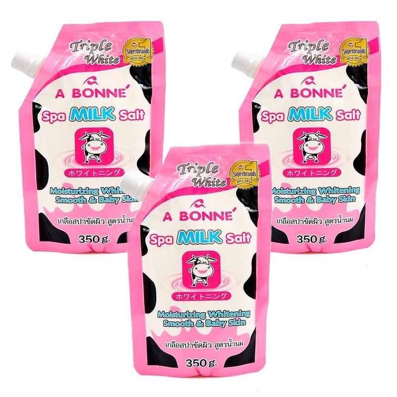  Muối Tắm Sữa Bò Tẩy Tế Bào Chết A Bonne Spa Milk Salt  Chính Hãng  Dưỡng Body Skincare 