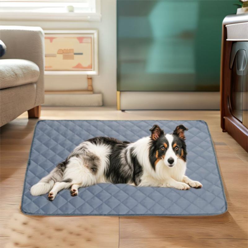 Practical Oxford Cloth Dog Cooling Mat Waterproof Reusable Dog Pee Pad Moisture-proof Dirtresistant Pets Absorbent Diaper Home 1