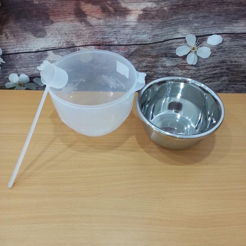 Bát đựng rượu, bộ dụng cụ ướp lạnh rượu và gáo múc rượu sang trọng tiện lợi