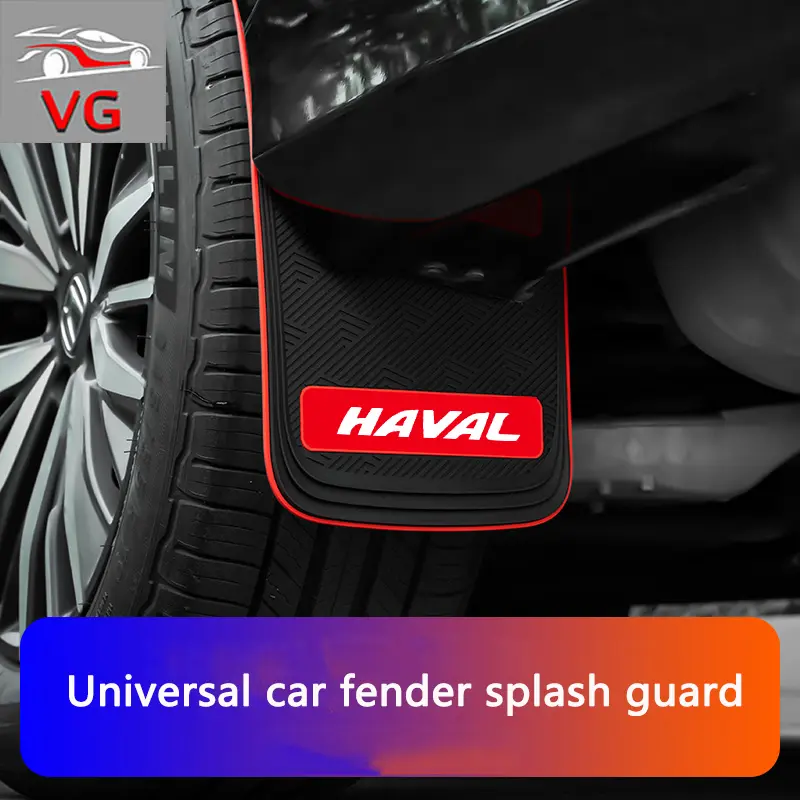 Suitable for Haval H6 2020 H9 2021 H2 Jolion H2S H5 H8, All Seasons Universal Car Mud Flaps Wide Body Splash Guards.
