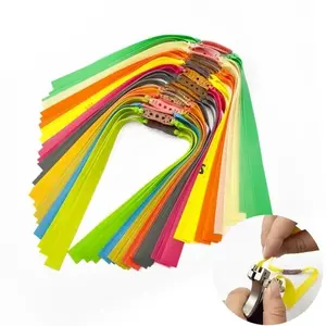 Karet Ketapel Tali Katapel Slingsot Flatband Elastis Ketebalan 0.65mm & 0.8mm Harga Per 1Pcs