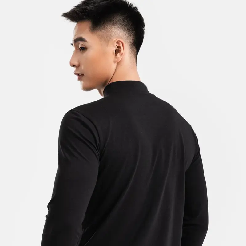 ( A-25)COMBO 3 ÁO GIỮ NHIỆT NAM CỔ CAO 5cm chất thun co dãn 4 chiều mát mịn, thấm hút mồ hôi - Menswear 2