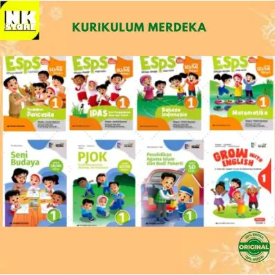 BUKU ESPS KURIKULUM MERDEKA KELAS 1 SD/MI- ERLANGGA