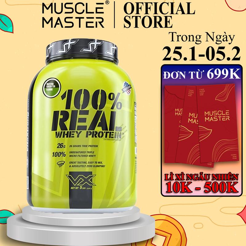 Bột Cung Cấp Protein VitaXtrong REAL WHEY 5LBS