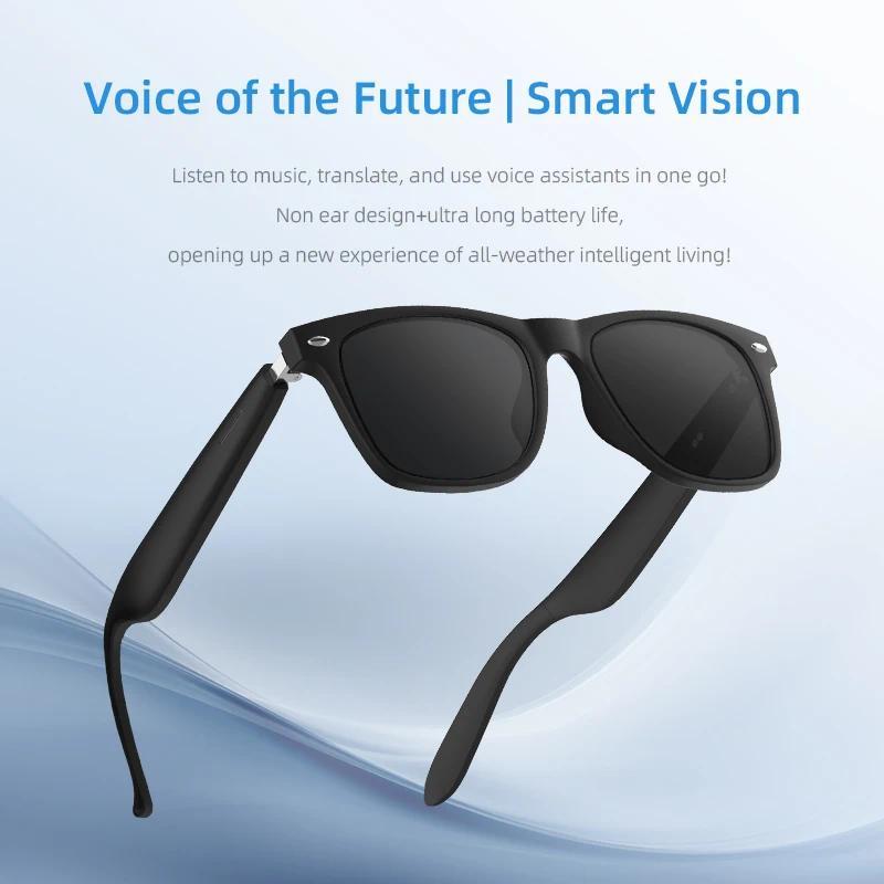 Bluetooth Smart Glasses Audio Music Call Anti-blue light Polarized Lens For Men Wireless Smart Sunglasses - Image 2