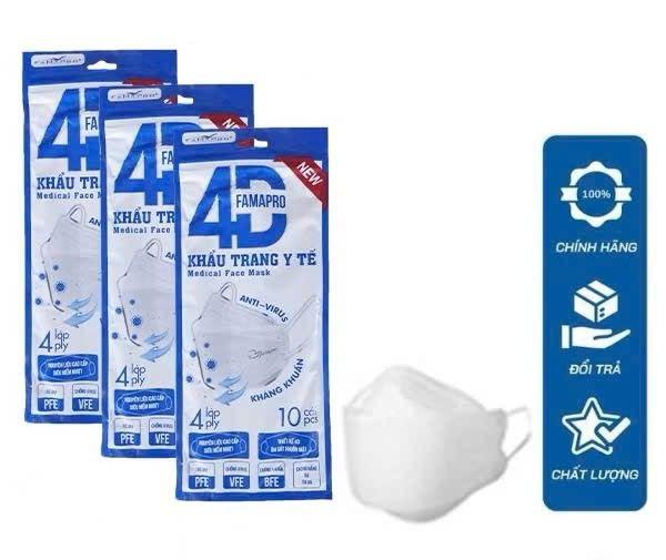 Product Introduction of Khẩu trang 4D chất lượng cao - Giá cả hợp lý 7