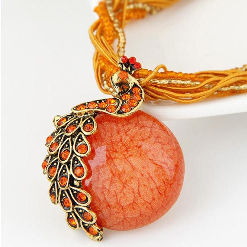 Hot New Design Creative Bohemian Style Accessories Fashion Pendants Retro Necklace Tassel Pendant 7