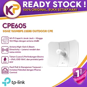 TP-LINK CPE605 5GHZ 150MBPS 23DBI OUTDOOR CPE