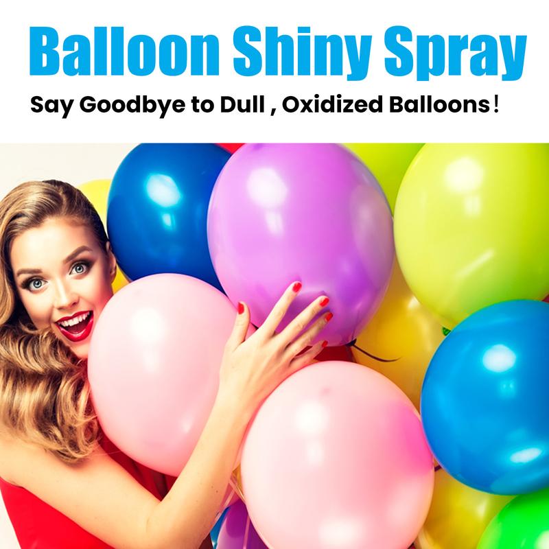 Product Introduction of Aerosol Balloon Spray Balloon Surface Texture Shine Long Lasting Non-Oxidizing Color Fading Spray 4