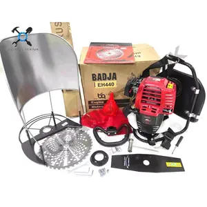 Mesin Potong Rumput Gendong 4Tak BADJA EH440 / Mesin Pemotong Padi Paddy Reaper 4 Tak Bensin EH 440 / Brush Cutter EH-440 BADJA