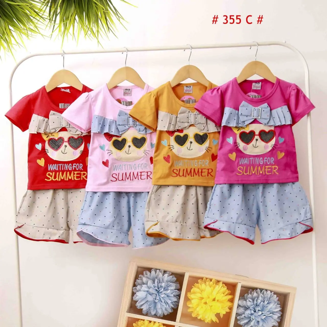 baju setelan anak / setelan anak perempuan / stelan fashion / setelan kerah anak cewek