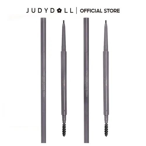 JUDYDOLL Chì kẻ mày Judydoll Skinny eyebrow pencil Lâu Trôi Chống nước Đầu mảnh 1.5 mm Cosmetic Trang Điểm
