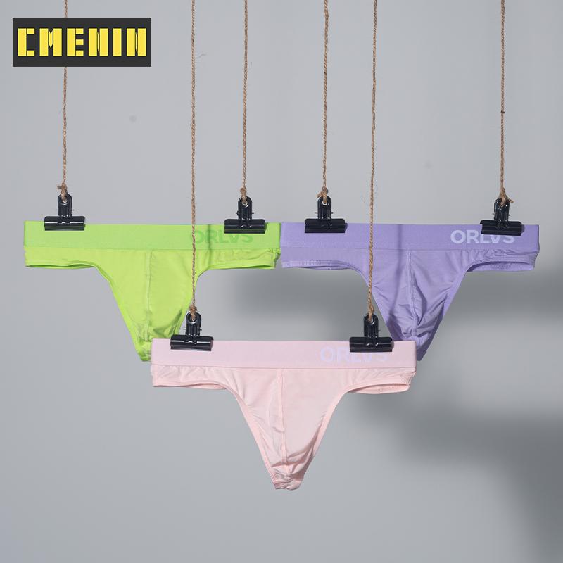 CMENIN-Sissy Quần Lót Cotton Cho Nam, Đồ Lót Gợi Cảm, Quần Lót Trượt Mềm, Quần Lót Jockstrap, Quần Áo OR6206, 1 Chiếc