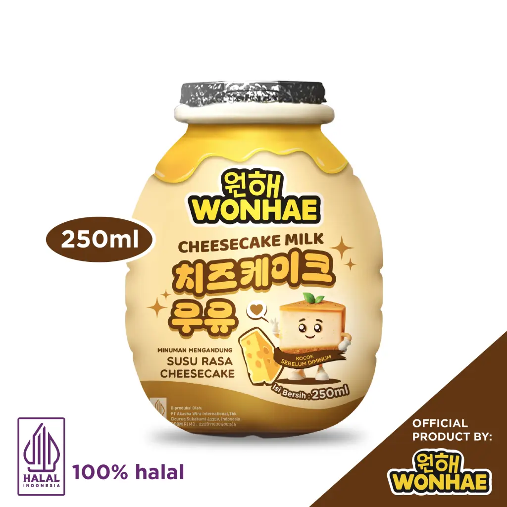Wonhae Cheesecake Milk 250 mL