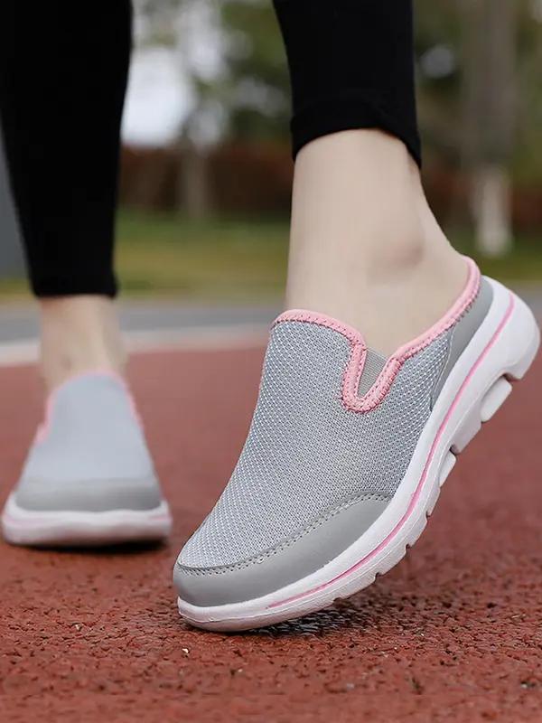 Women's Mesh Breathable Lightweight Sneakers, Casual Comfortable Sports Running Shoes, All-match Round Toe Shoes for Daily Wear 6