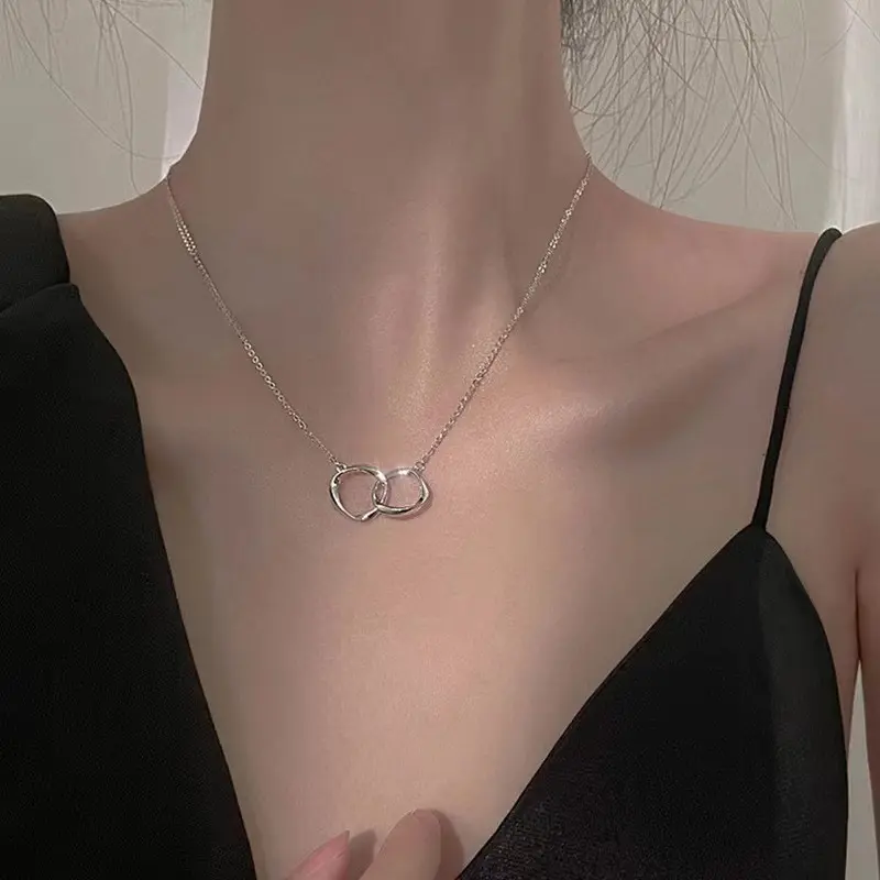 Hot Sale Chain Female Ins Special Interest Light Luxury Design Cold Style Clavicle Chain Trendy New Light Luxury and Simplicity Student Chain