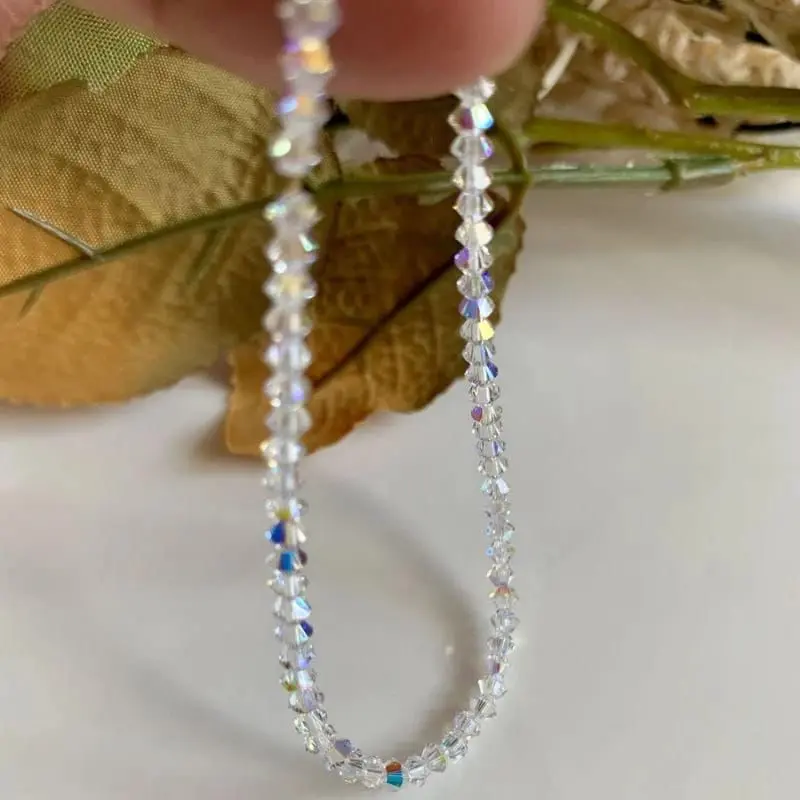 Kalung manik gelang simple crystal korean style / gelang manik 4