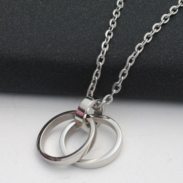 Product Introduction of Minority Fashion Ring Necklace Men's Ins Necklace Extended Sweater Chain Necklace Sweater Chain Long 11
