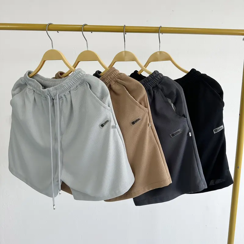 Combo 3,4,5 quần short nam vải tổ ong thời trang 1