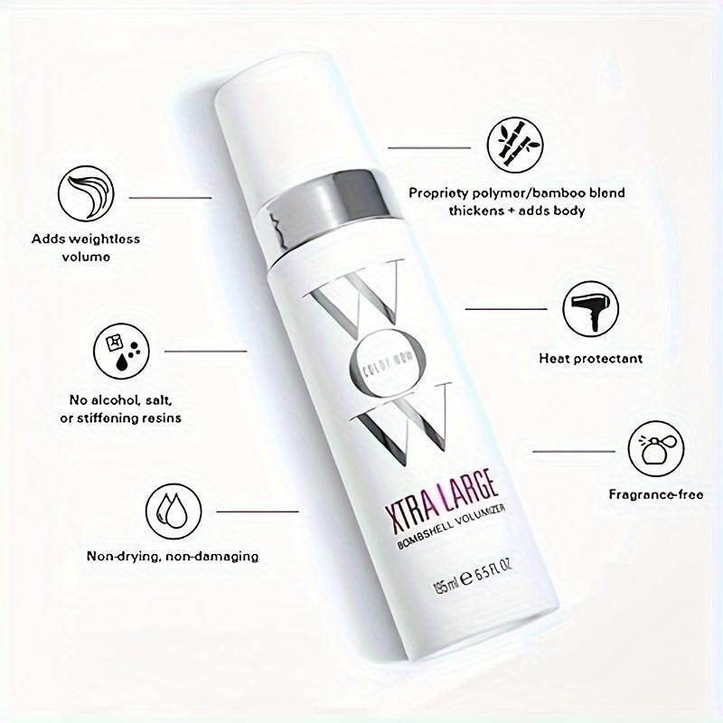Product Introduction of Alcohol-Free Volumizing Foam For Thick, Heat-Protected Locks, Large Bombshell Volumizer 6