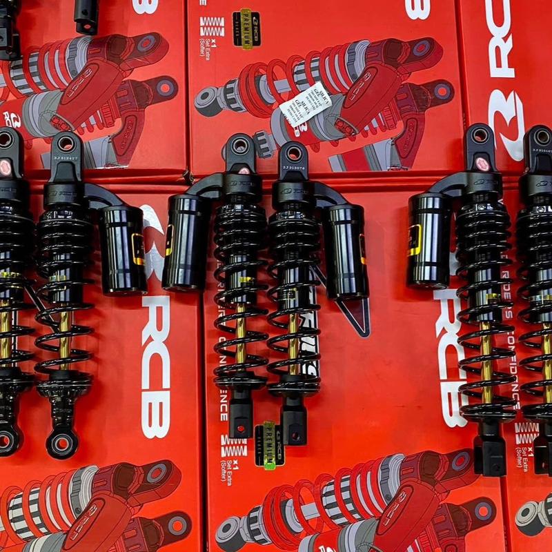 phuộc RCB MB2 AB AB125 Ab150 Shvn sh125 sh150 sh160 wave future dream Sirius Jupiter - phụ kiện thay thế giảm sốc