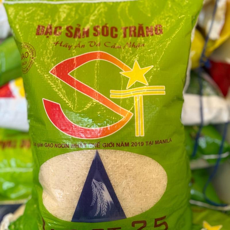 [HÀNG LOẠI 2] GẠO ST25 RUỘNG TRUYỀN THỐNG TÚI 5KG( GẠO XAY MỘC , DẺO VỪA , THƠM NHẸ , MỀM CƠM ) [K1] 1