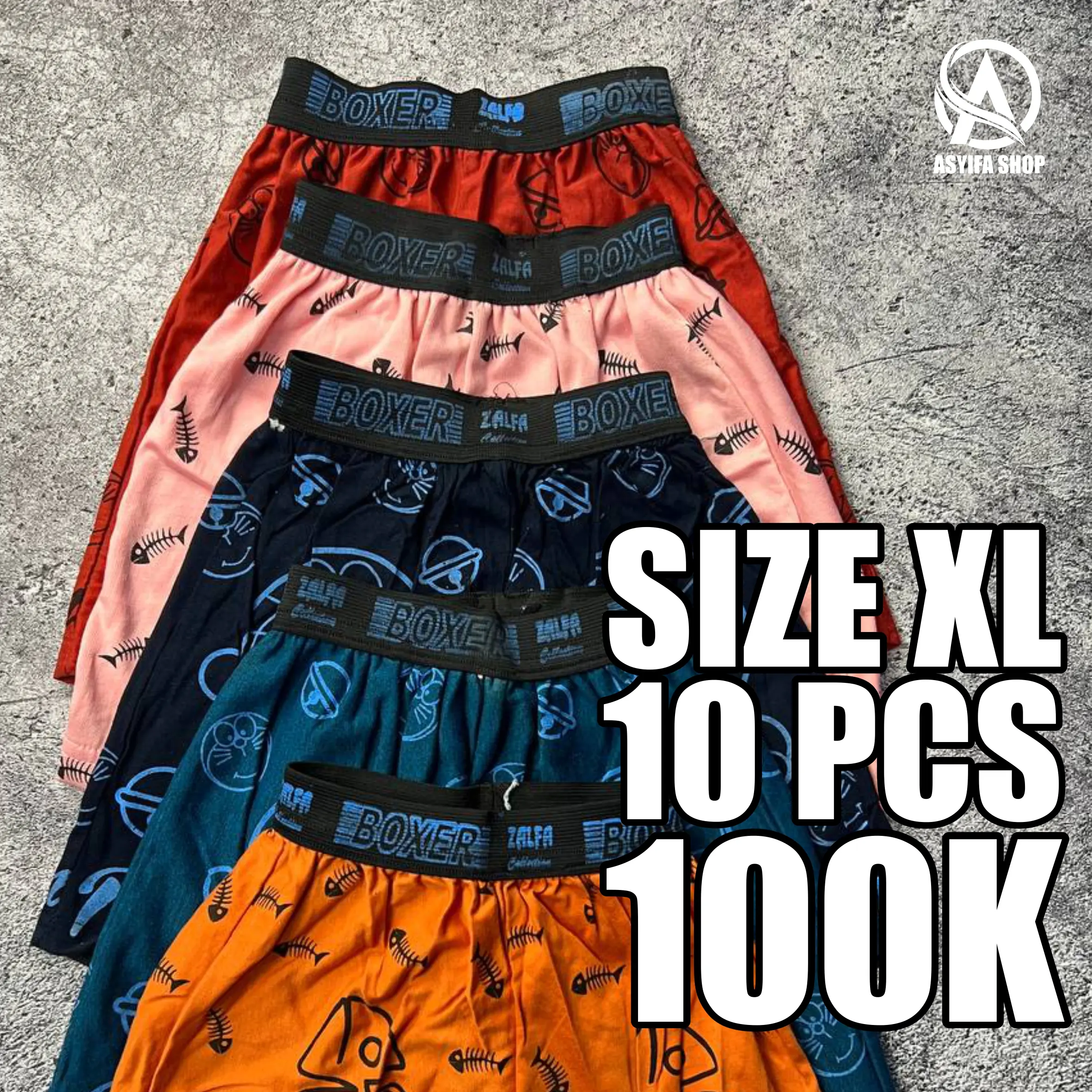 PAKET USAHA CELANA BOXER ANAK CELANA PENDEK ANAK BAHAN KATUN TEBAL HARGA MURAH Fashion kolor laki2 6–15