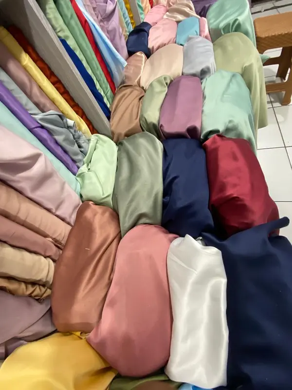KAIN SATENROBERTO / SATIN ROBERTO CAVALI HIGHQUALITY PREMIUM ASLI, HALUS HARGA PER 0,5 M 3