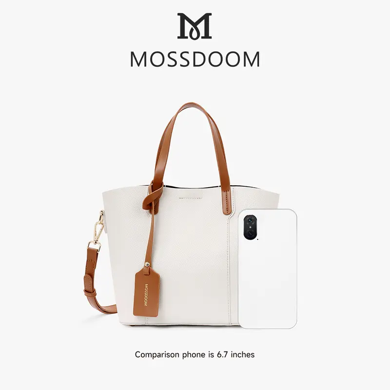 【XẢ KHO】MOSSDOOM Fefi Bag-Túi Xách Nữ, Túi Đeo Vai Đơn Giản 3