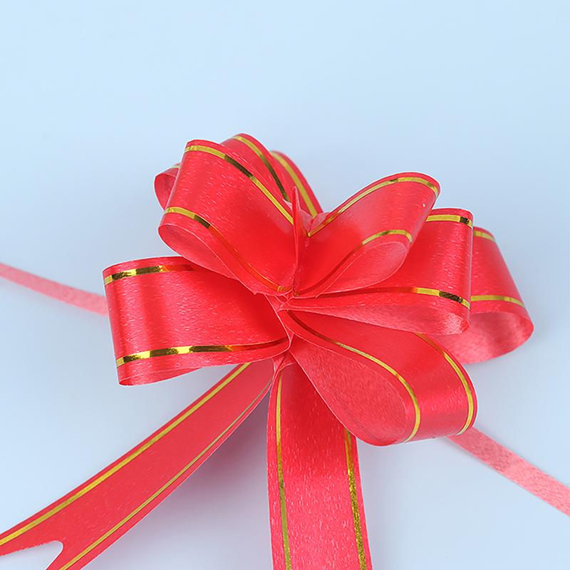 Product Introduction of 20 Pcs Ribbon Pull Bows Gift Knot Ribbon Wedding Gift Decoration Gift Wrapping Bows Packing Car Decor 16