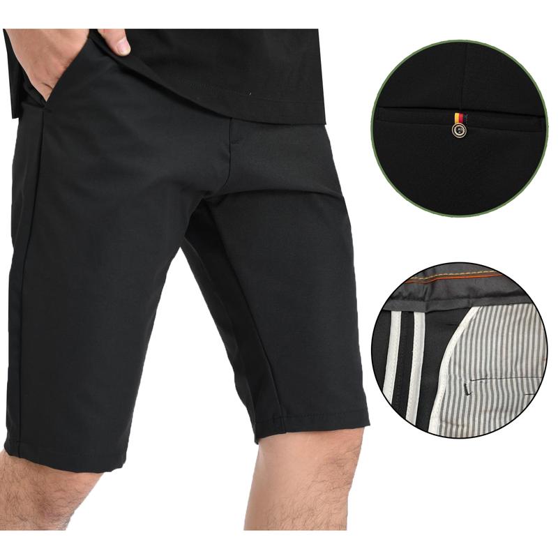 Quần ,short 4 chiều, 3 màu nam tây âu co giãn kiểu dáng ôm gọn giặt không ra màu không nhăn Menswear 1