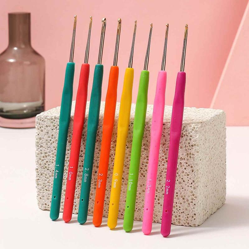 Kim Móc Len Cán Dẻo Thiết Kế Nhỏ Gọn Dễ Sử Dụng Nhiều Màu Sắc Đủ Size 2-10mm…