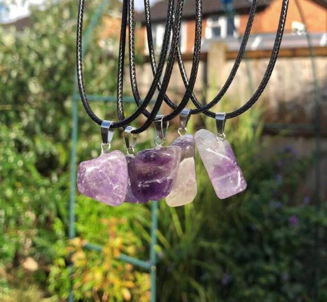 Crystal Tumble Necklaces 3